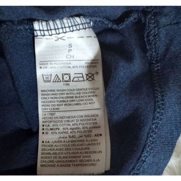 OLD NAVY TEAL/BLUE TANK TOP SZ.S EUC. - Picture 5 of 5